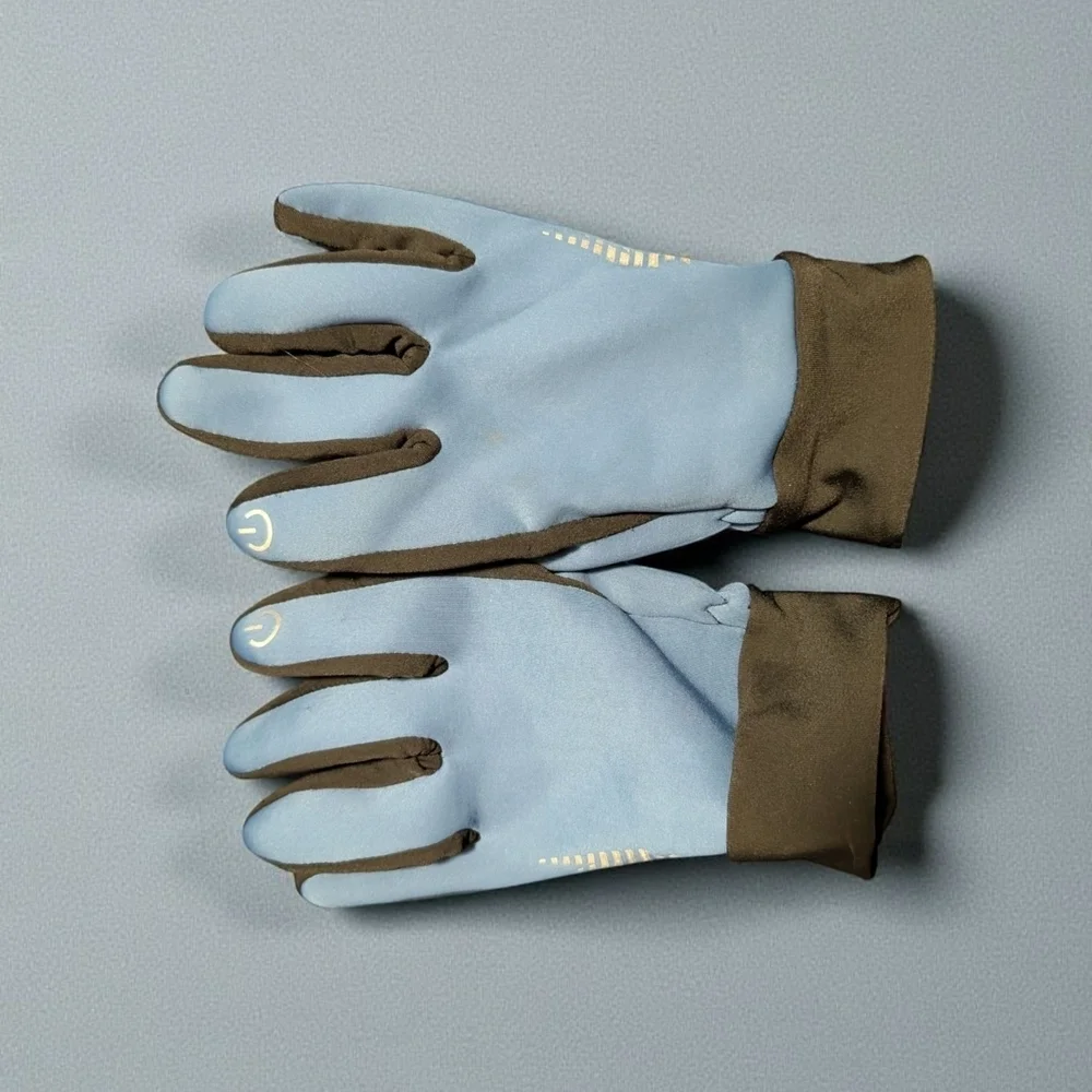SIMARI Winter Gloves Women's Gloves Liner Thermal Warm Touch Screen Navy (EUC)